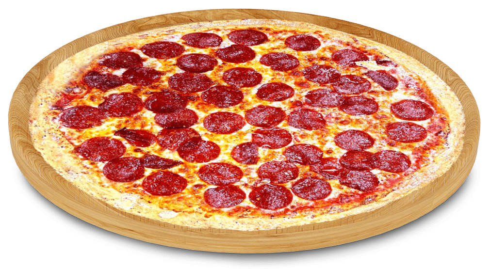 1 topping pizza
