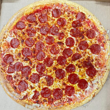 1 topping pizza