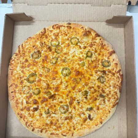 2 toppings pizza