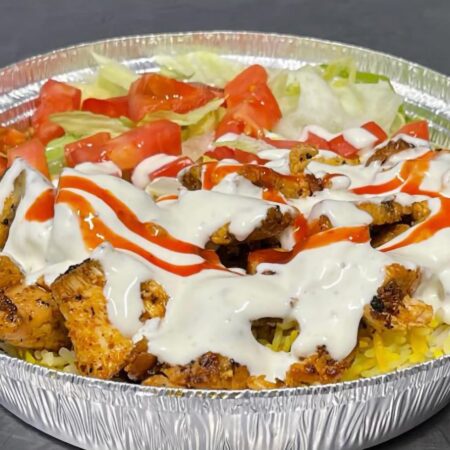 Chicken Over rice