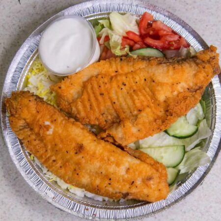 fish over rice