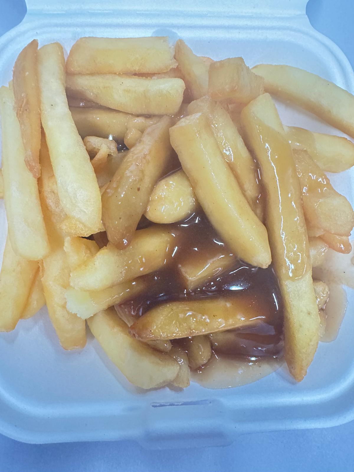 french fries gravy